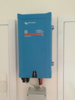 Compact Victron MultiPlus 12/800 Inverter System: A Solution for Reliable Backup of Lighting and Internet